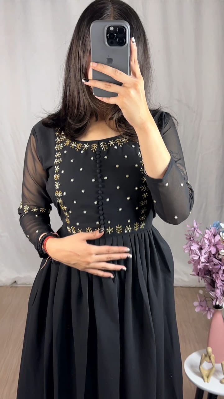 HANDWORK ANARKALI