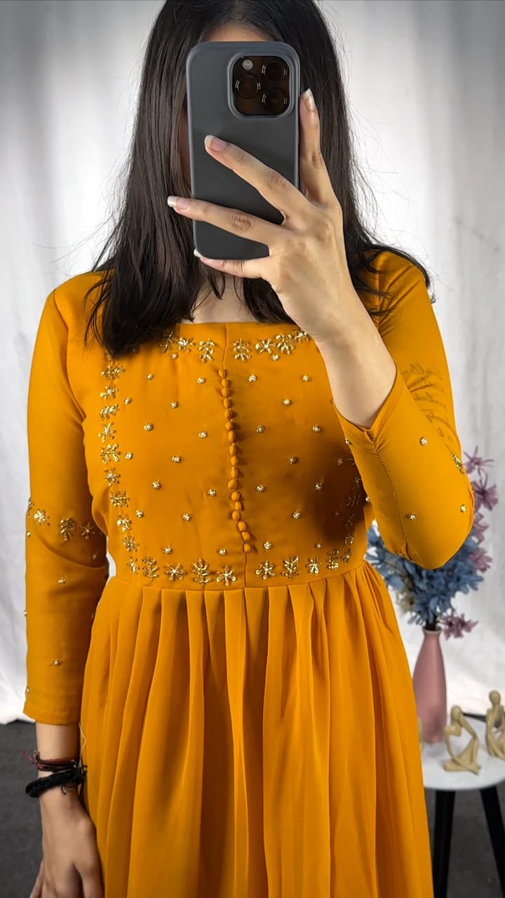 HANDWORK ANARKALI