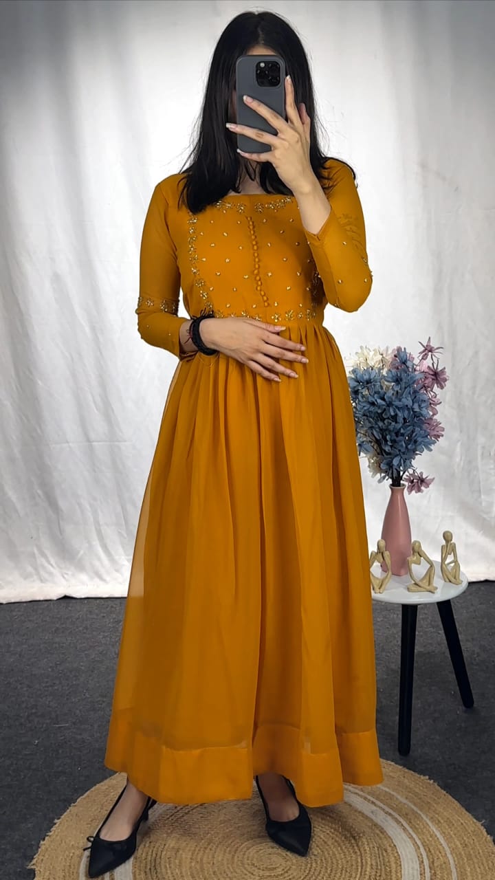 HANDWORK ANARKALI