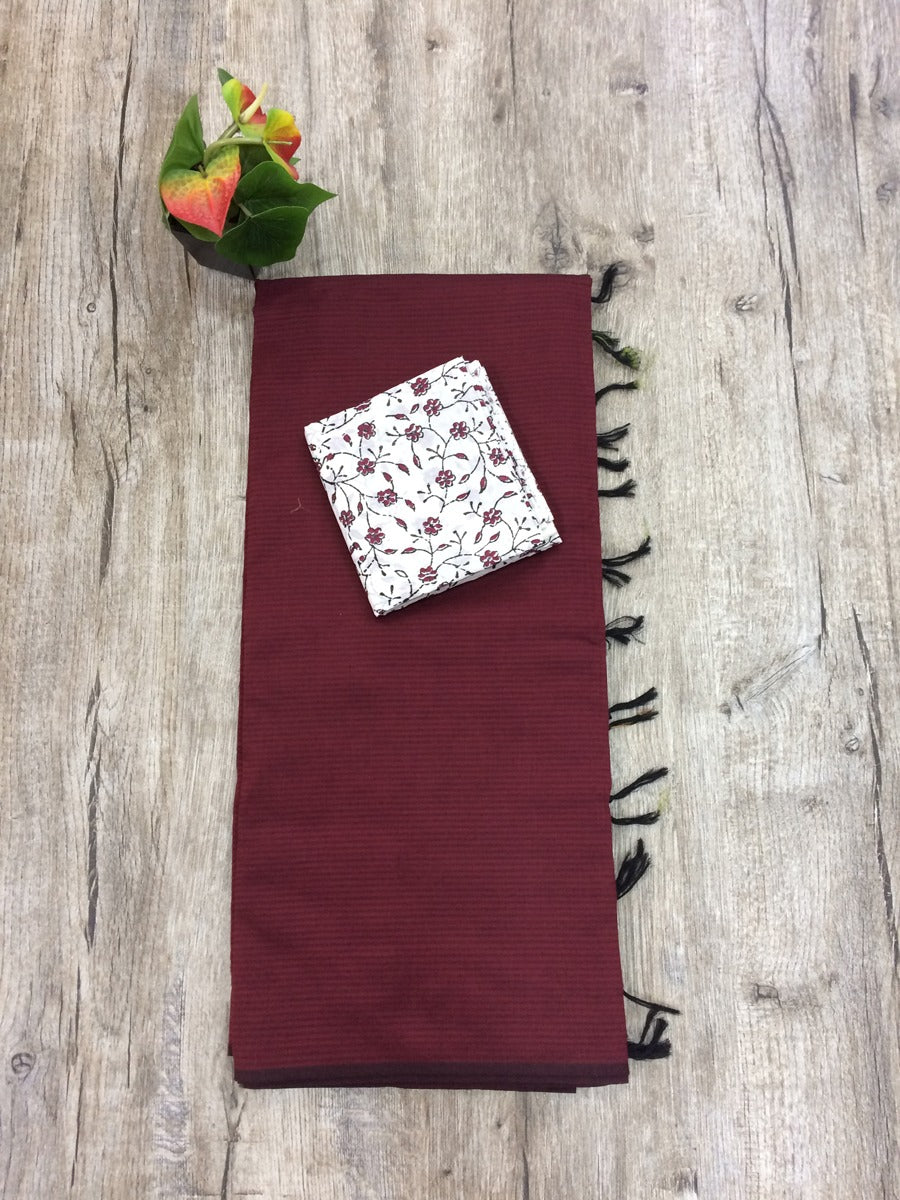 South Indian Cotton mix Saree