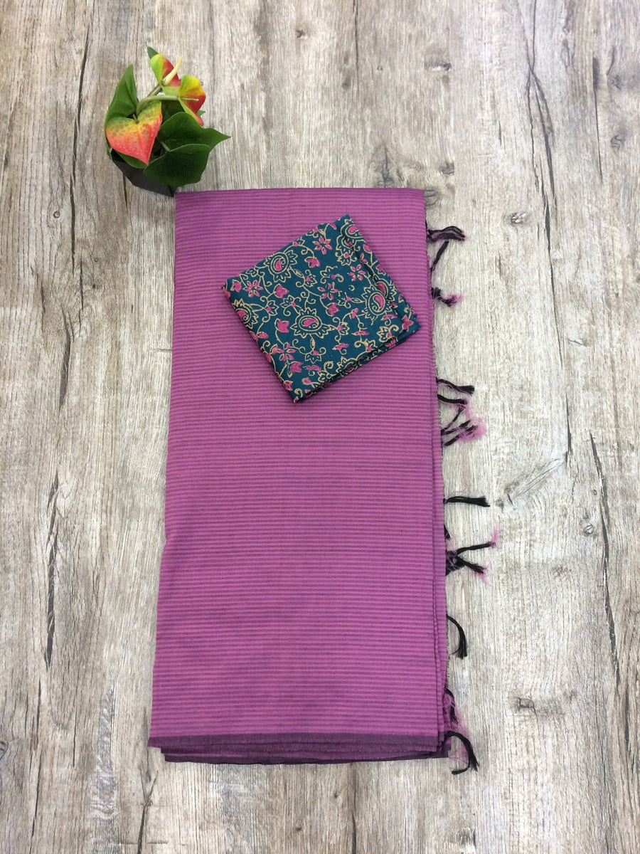 South Indian Cotton mix Saree