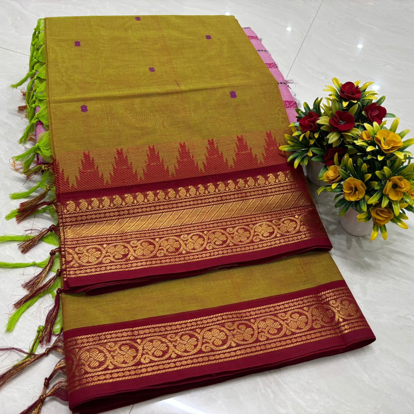 KANCHI COTTON SAREES