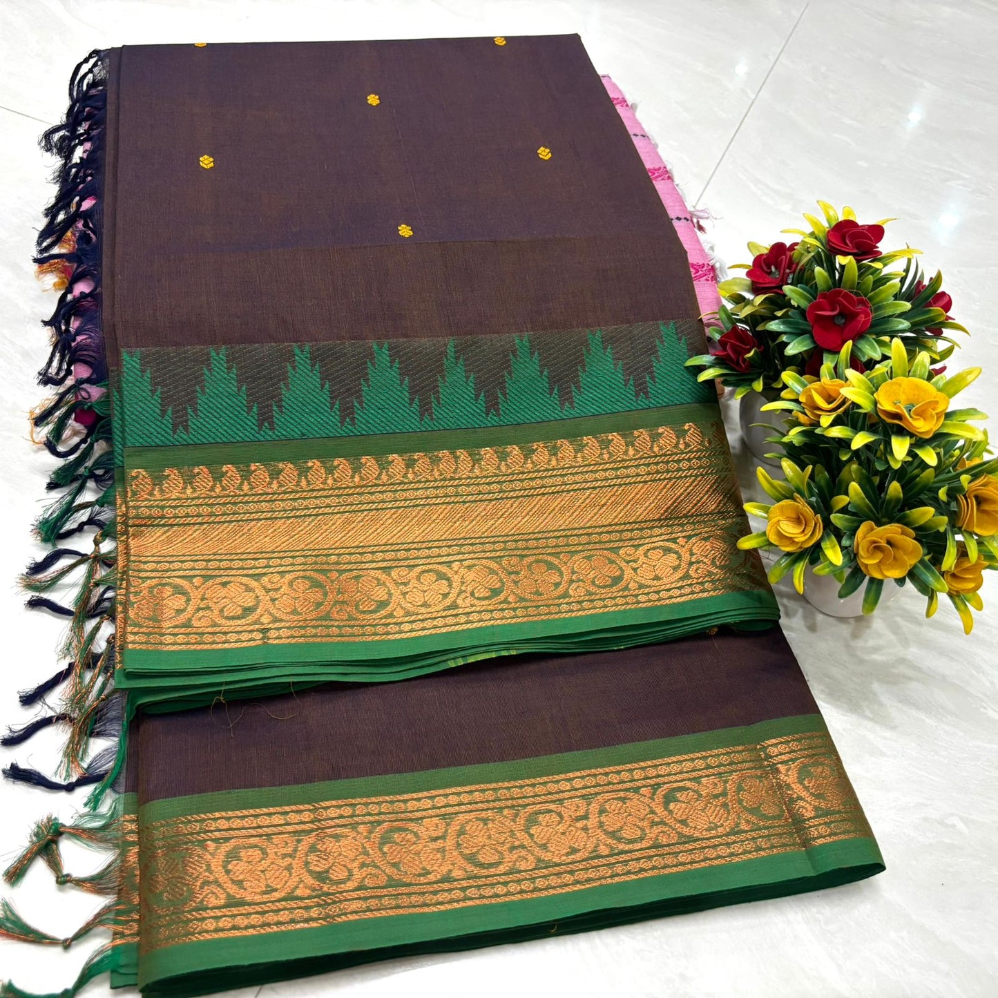 KANCHI COTTON SAREES