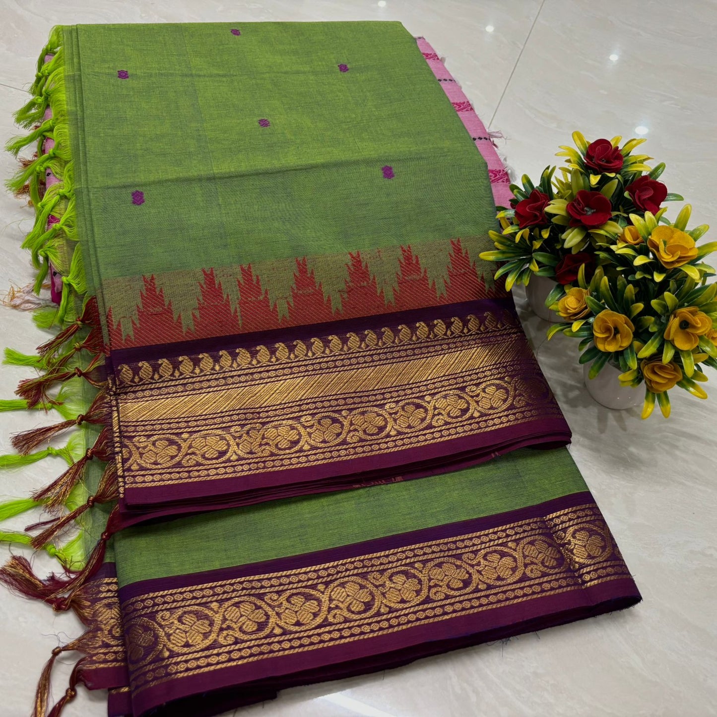 KANCHI COTTON SAREES