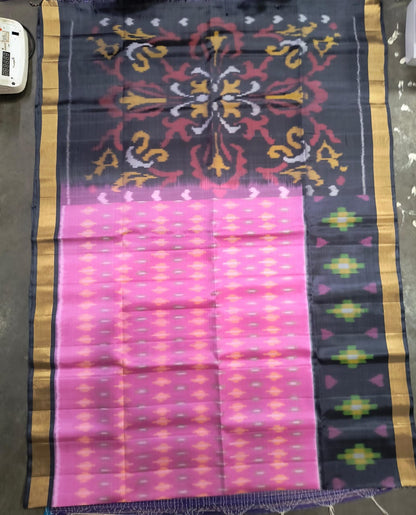 Ikkat Pochampally Pure Silk Saree