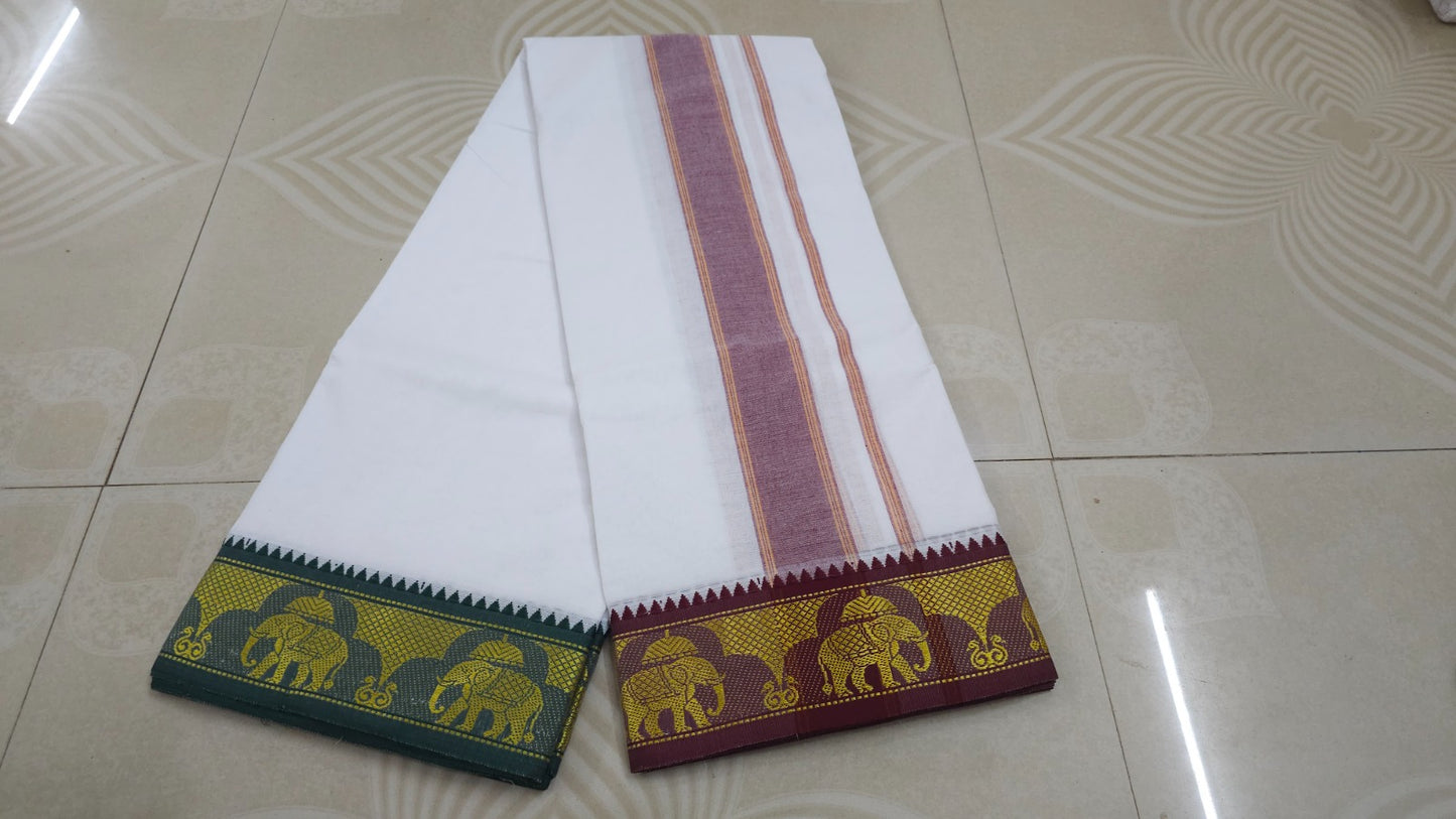 Men 9 x5 Dhothi Angavastharam Set