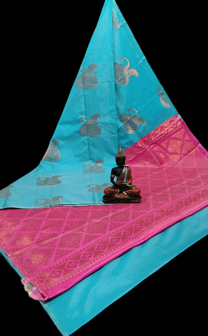 Puta Type Soft Silk Saree