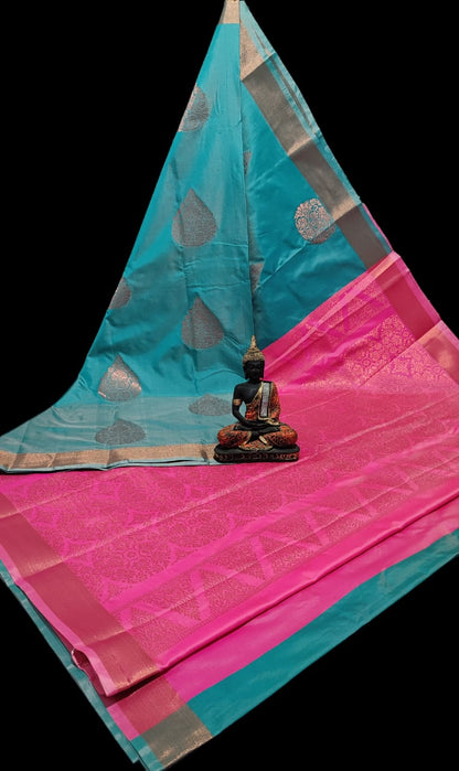 Puta Type Soft Silk Saree