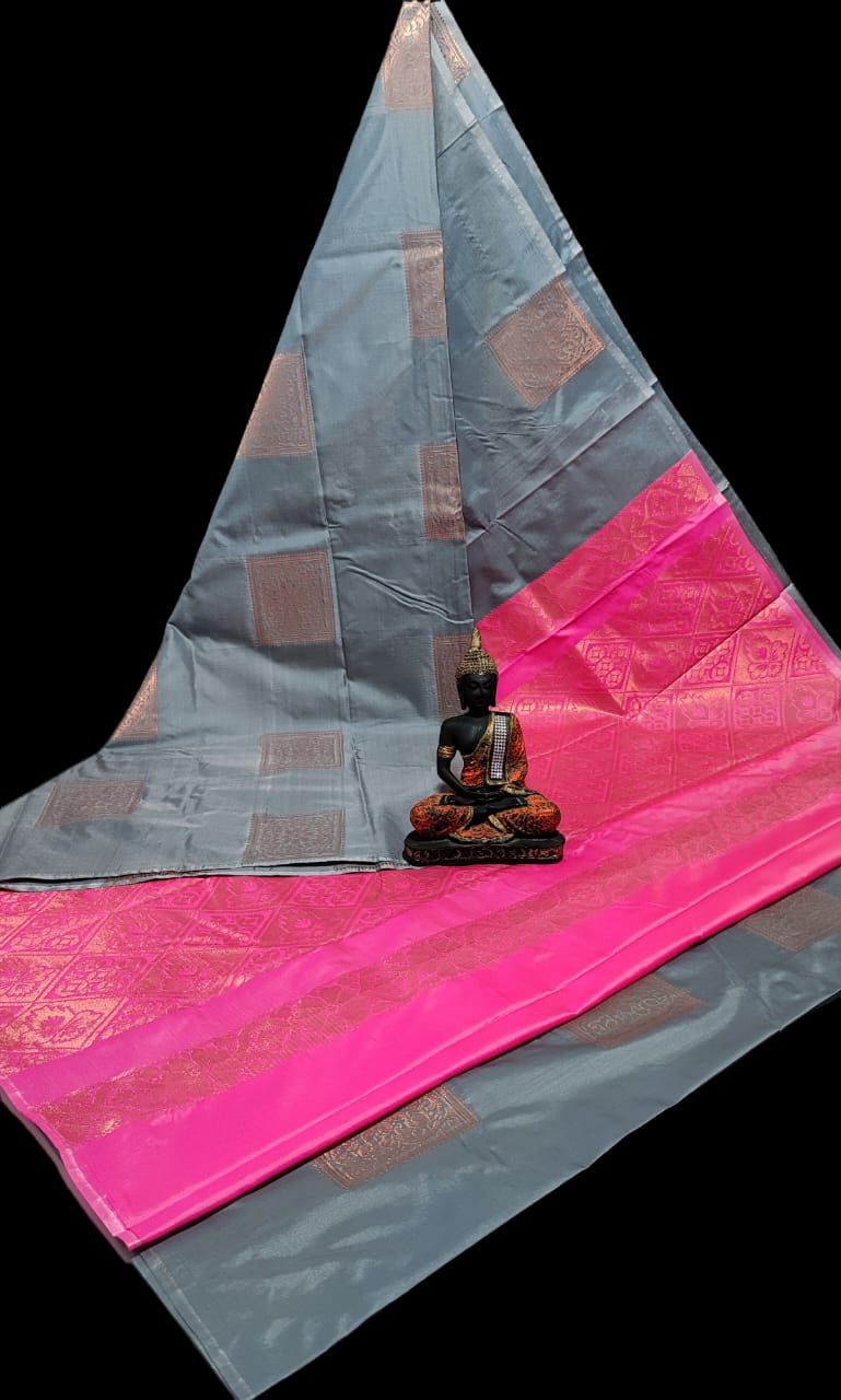 Puta Type Soft Silk Saree