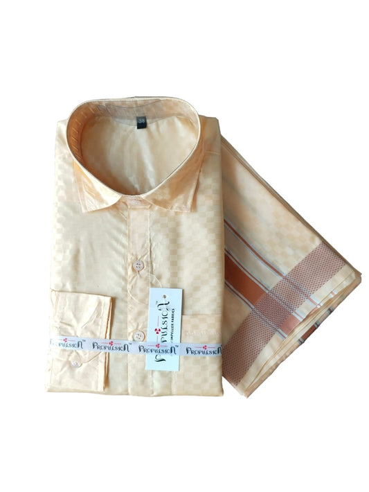 Mens Emboss Silk Combo