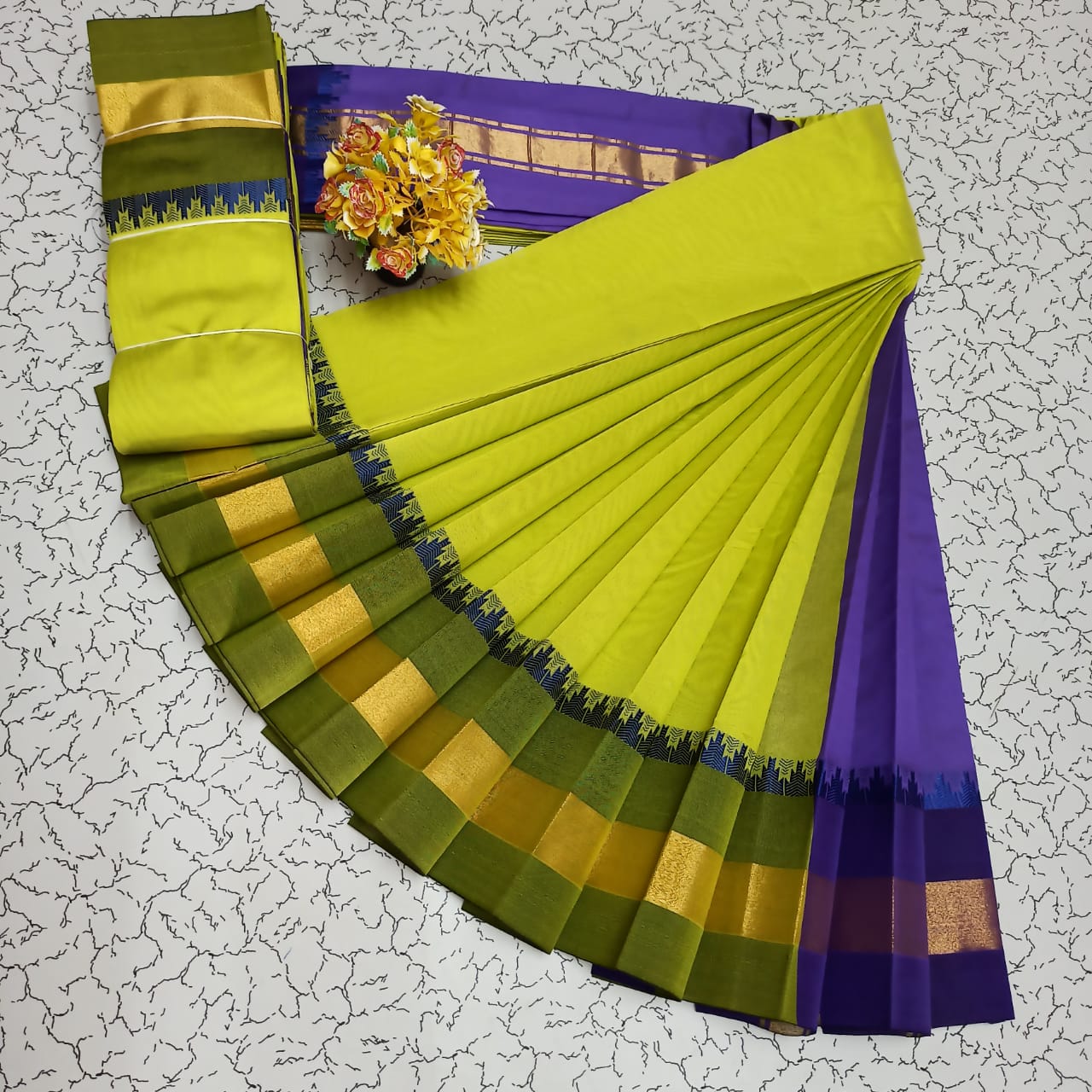 Korvai Silk Monika soft silk sarees