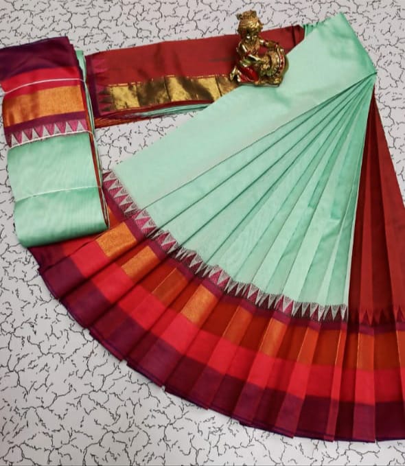 Korvai Silk Monika soft silk sarees