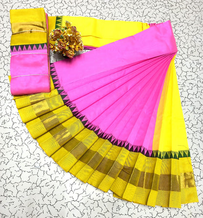 Korvai Silk Monika soft silk sarees