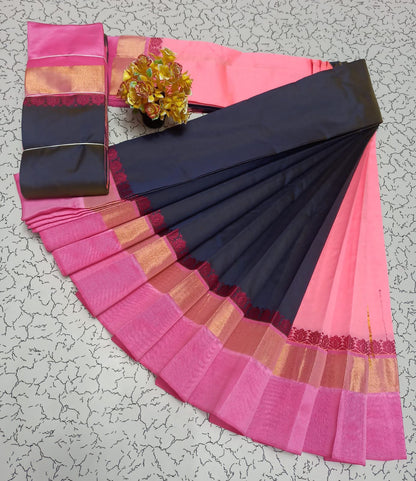 Korvai Silk Monika soft silk sarees