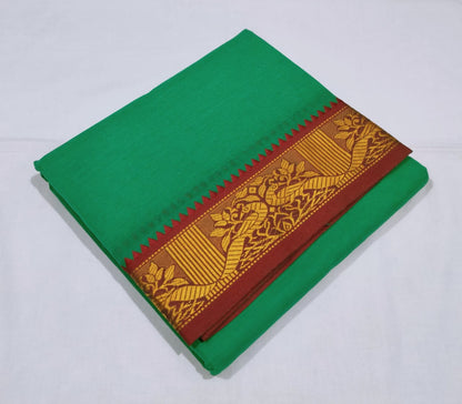 9x5 Color Dhothi With Angavasthram Set