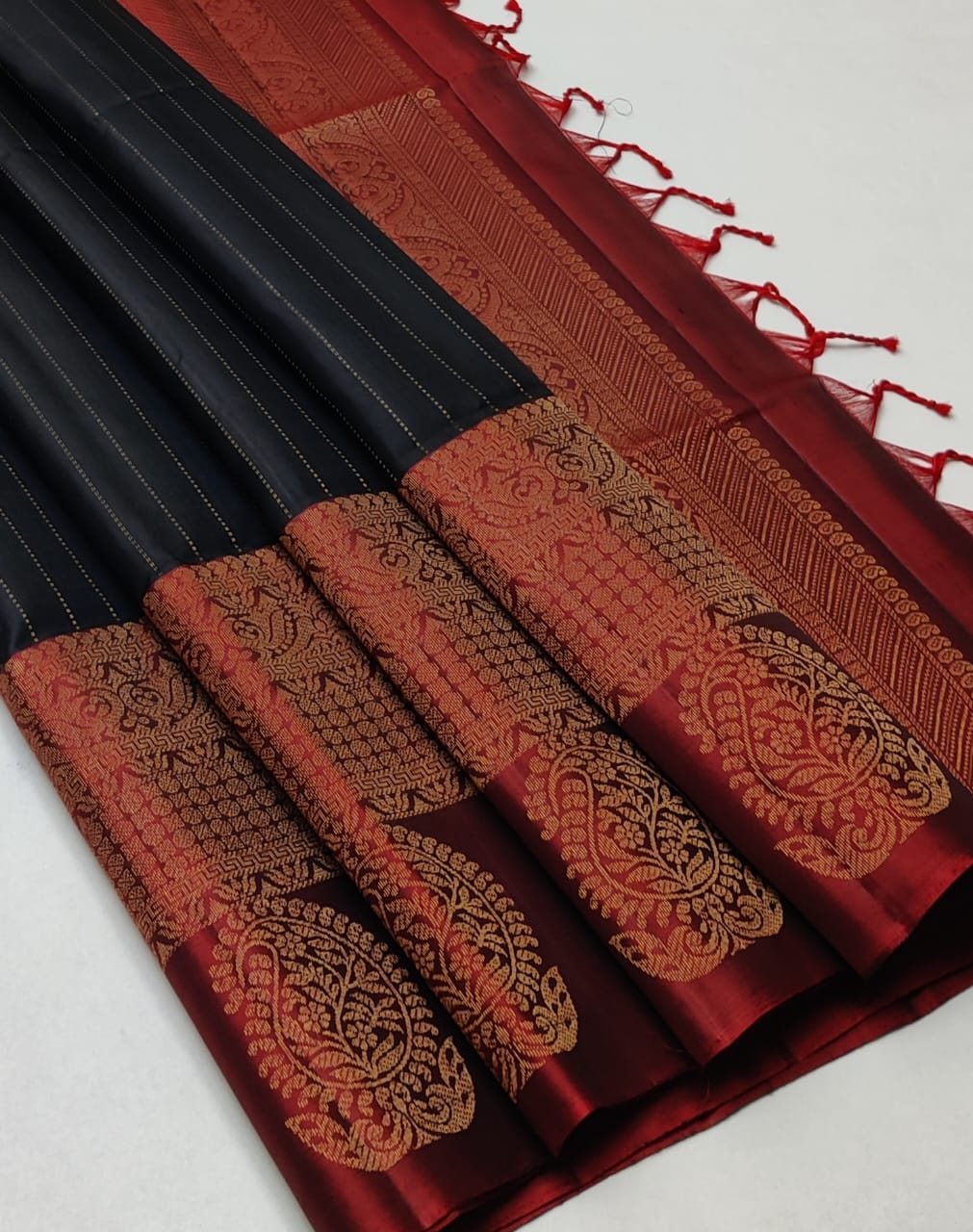 Double Warp Pure Silk Saree