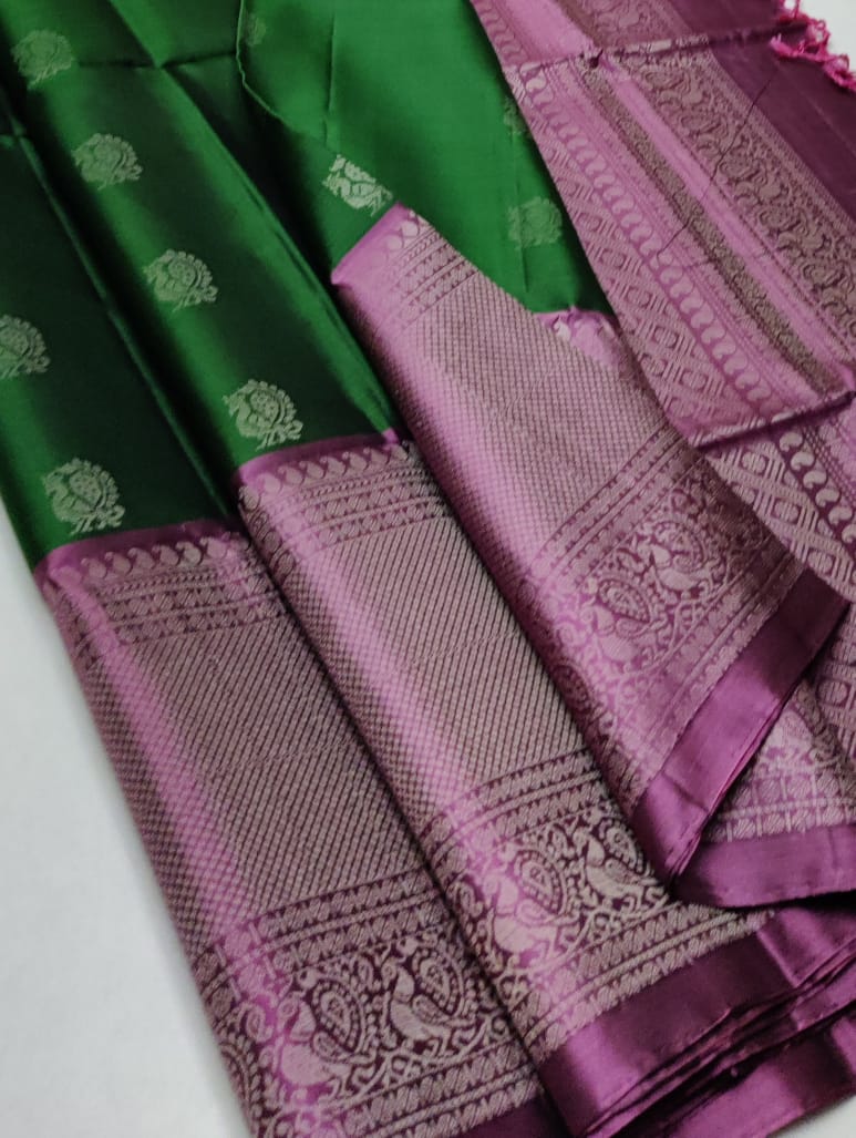 Double Warp Pure Silk Saree