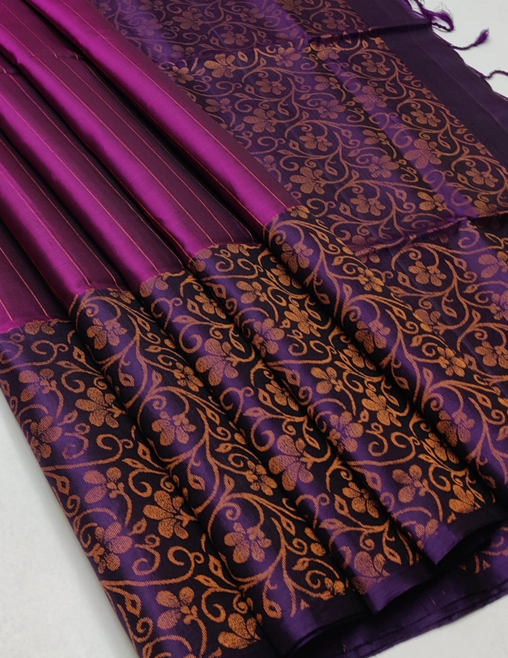 Double Warp Pure Silk Saree