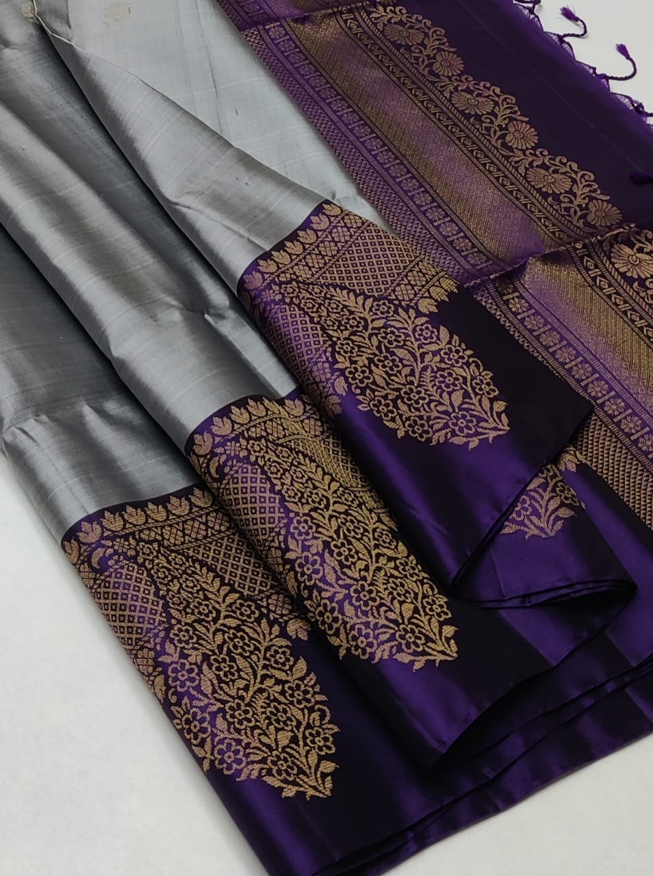 Double Warp Pure Silk Saree