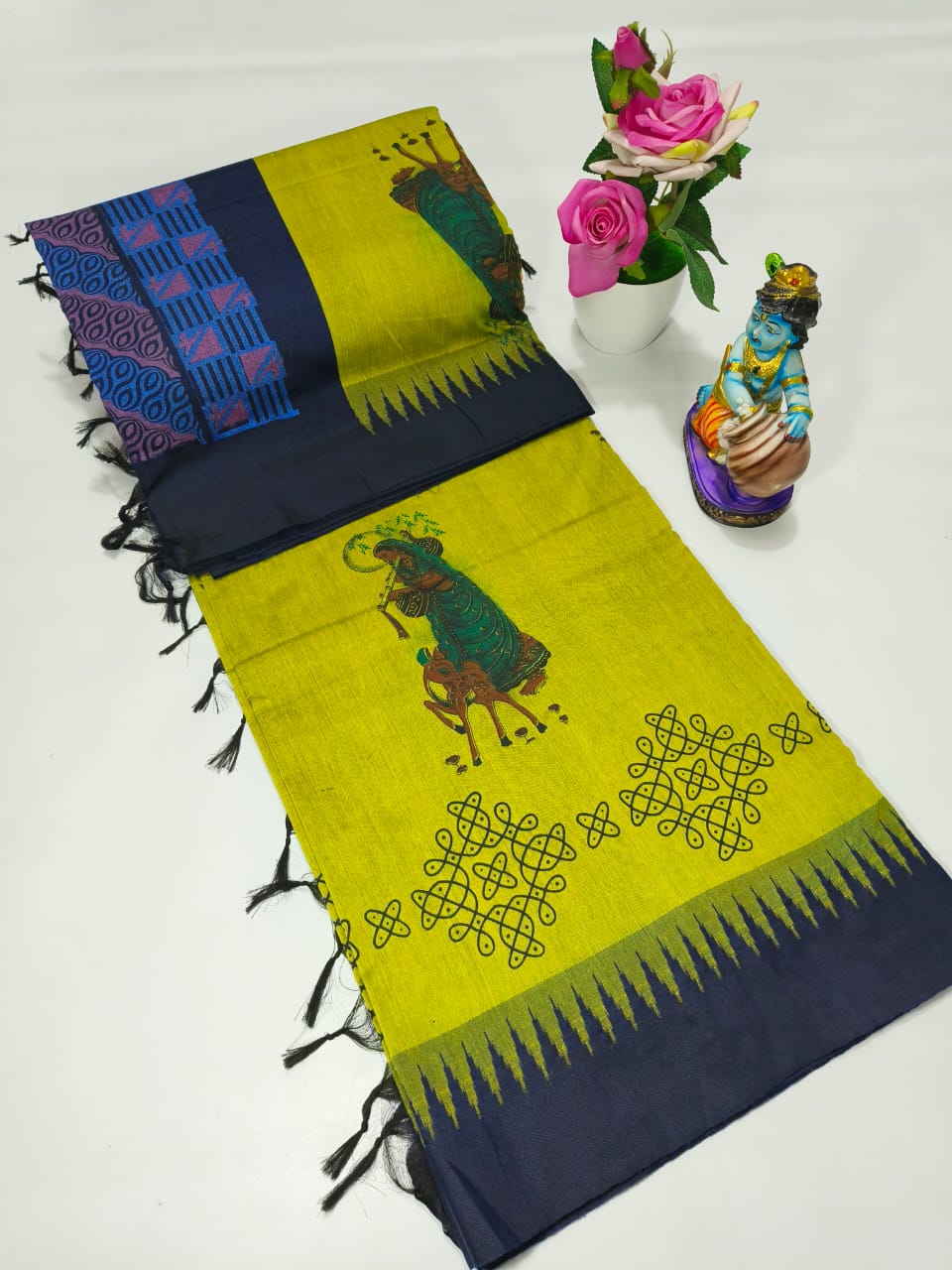 Printed Kalyani Cotton Saree