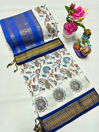 Printed Kalyani Cotton Saree