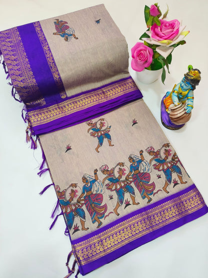 Printed Kalyani Cotton Saree