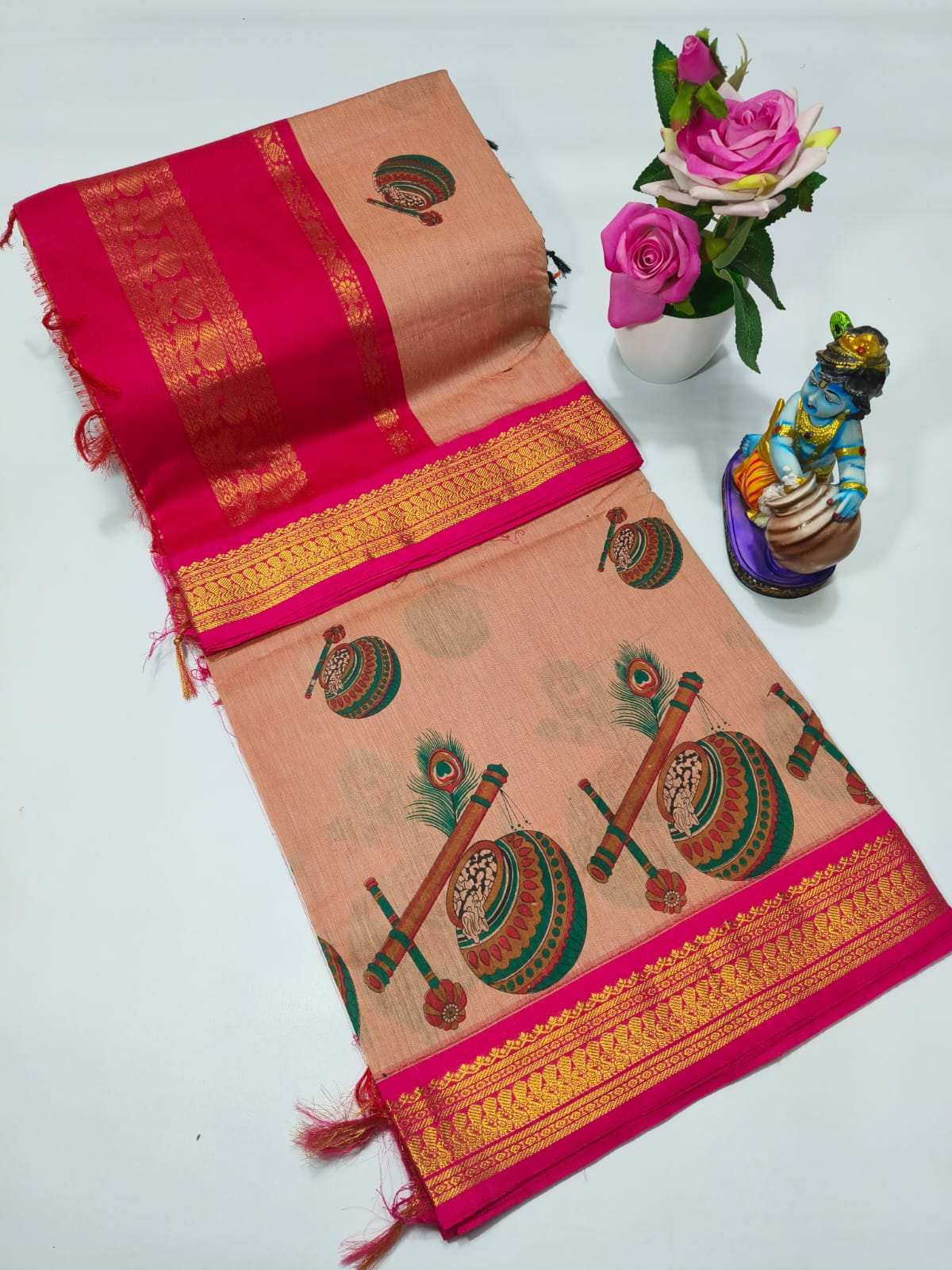 Printed Kalyani Cotton Saree