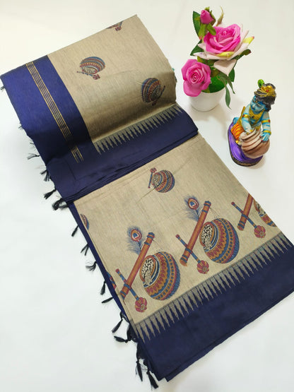 Printed Kalyani Cotton Saree