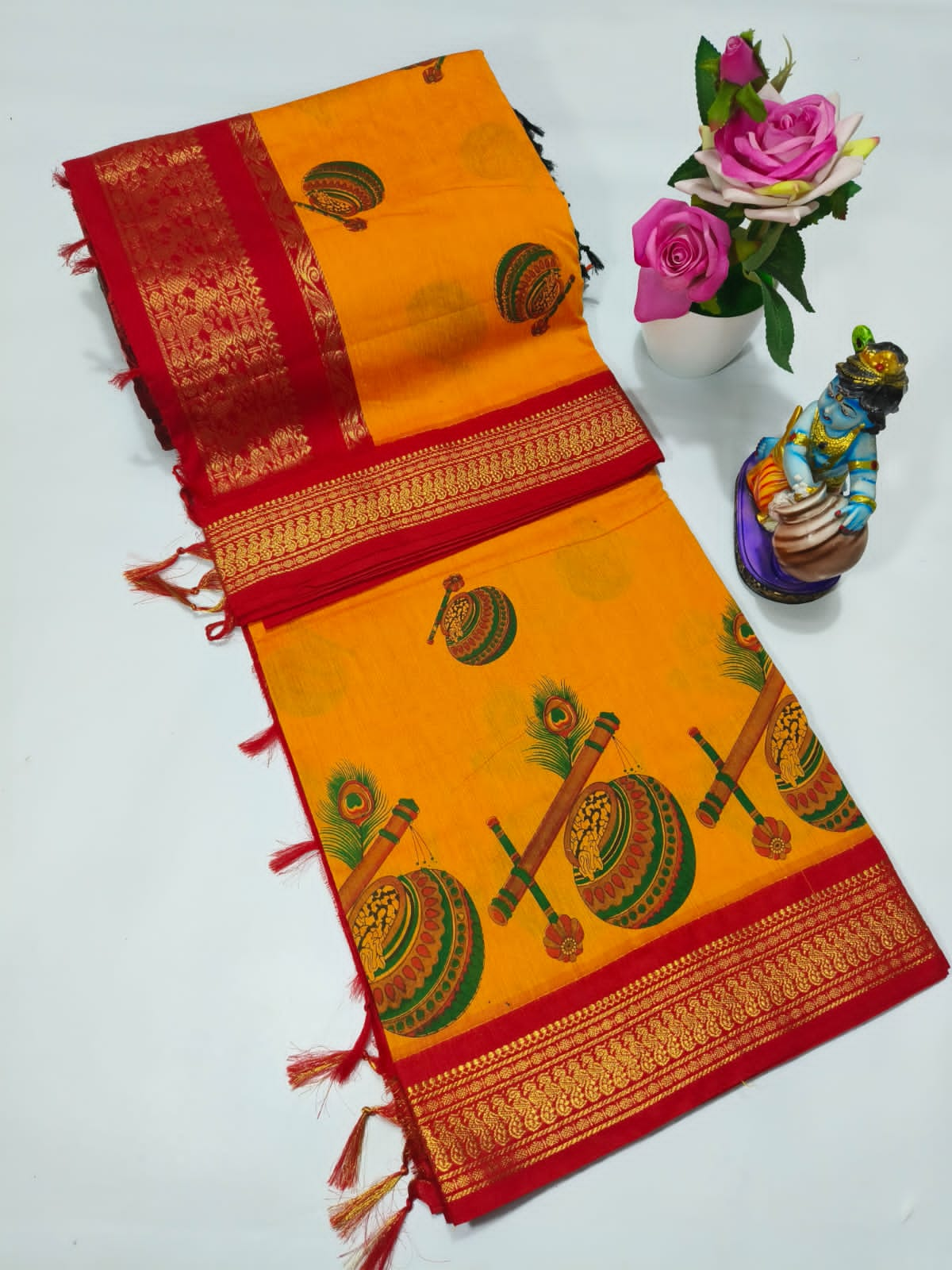 Printed Kalyani Cotton Saree